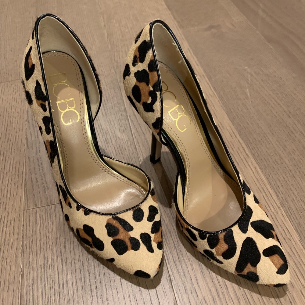 BCBG Paris Cheetah High Heels